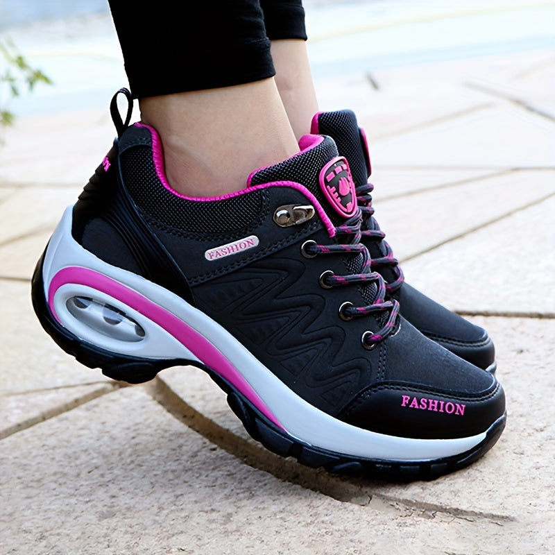 Women's Waterproof Low Top Hiking Sneakers Outdoor Trekking Trainers