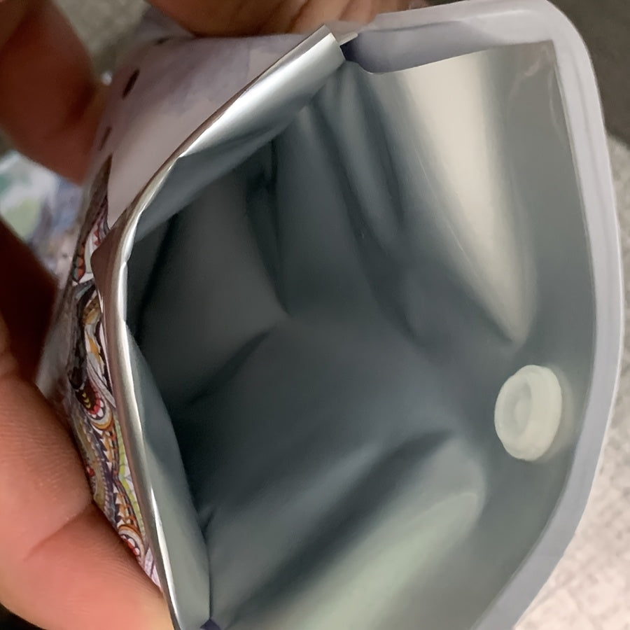 Portable Plastic Ash Bag Fireproof Cigarette Storage Travel Leakproof Ash Pack