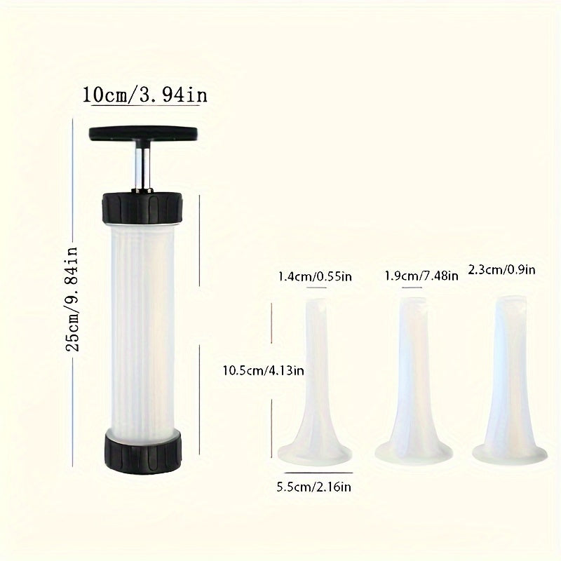 Manual Sausage Stuffer for Salami and Sausages, Restaurant Use, Easy to Use