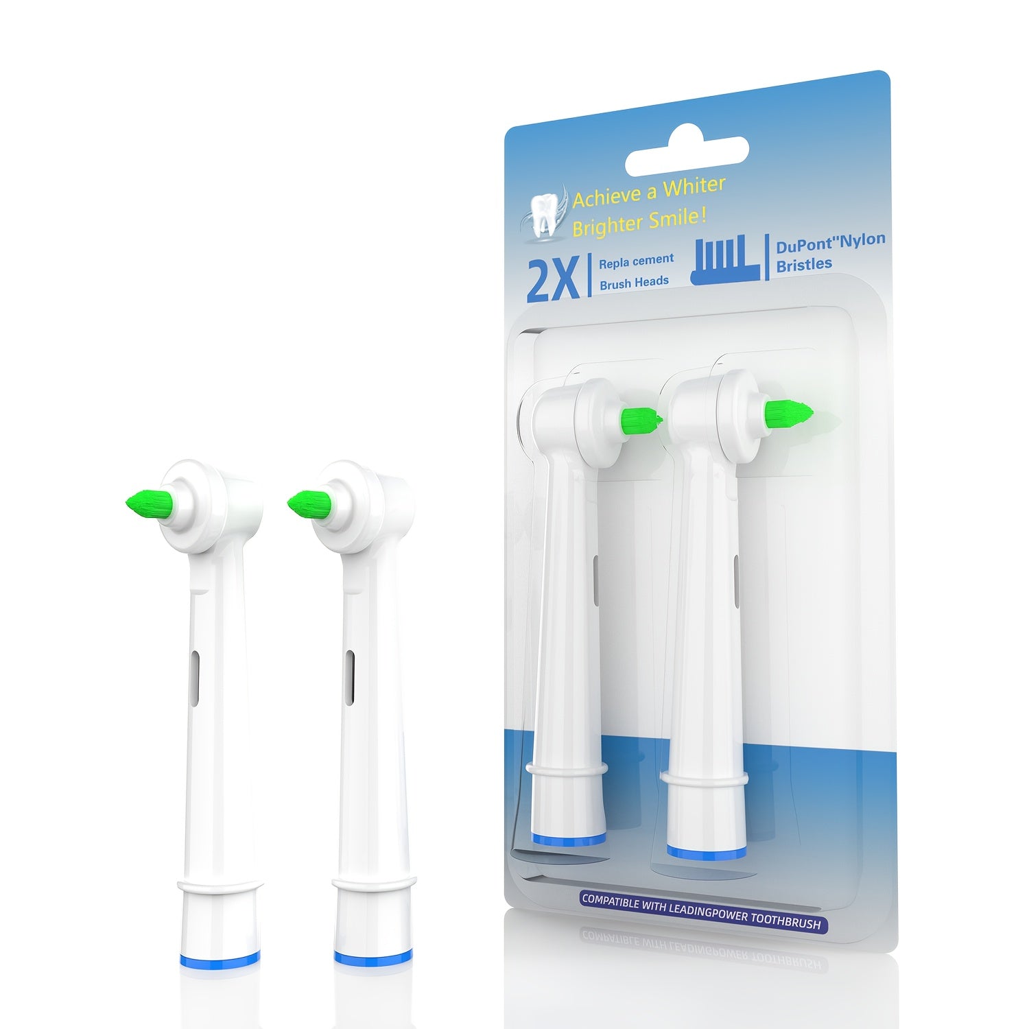 Replacement Brush Heads for Electric Toothbrush Soft Bristle Orthodontic Interdental