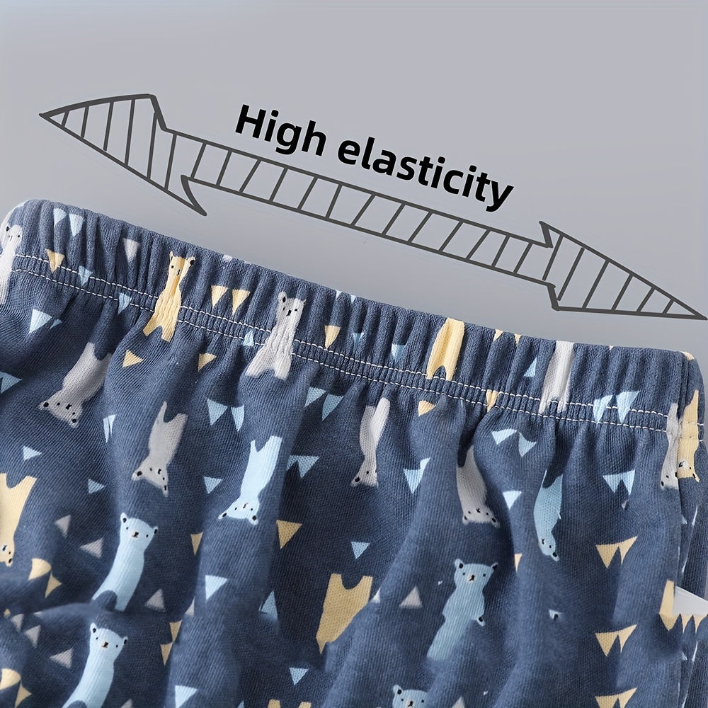 Cotton Training Pants Set of 6 Reusable Washable Potty Training Pants for Toddlers