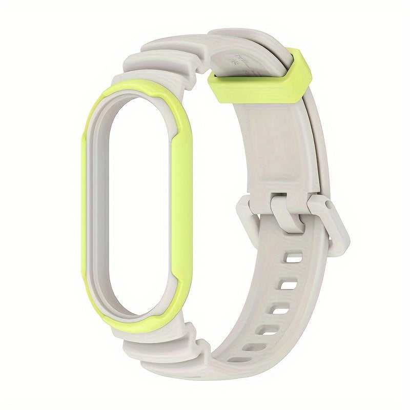 Waterproof TPU Sport Band for Mi Band 5 6 7 Adjustable Durable Replacement Strap