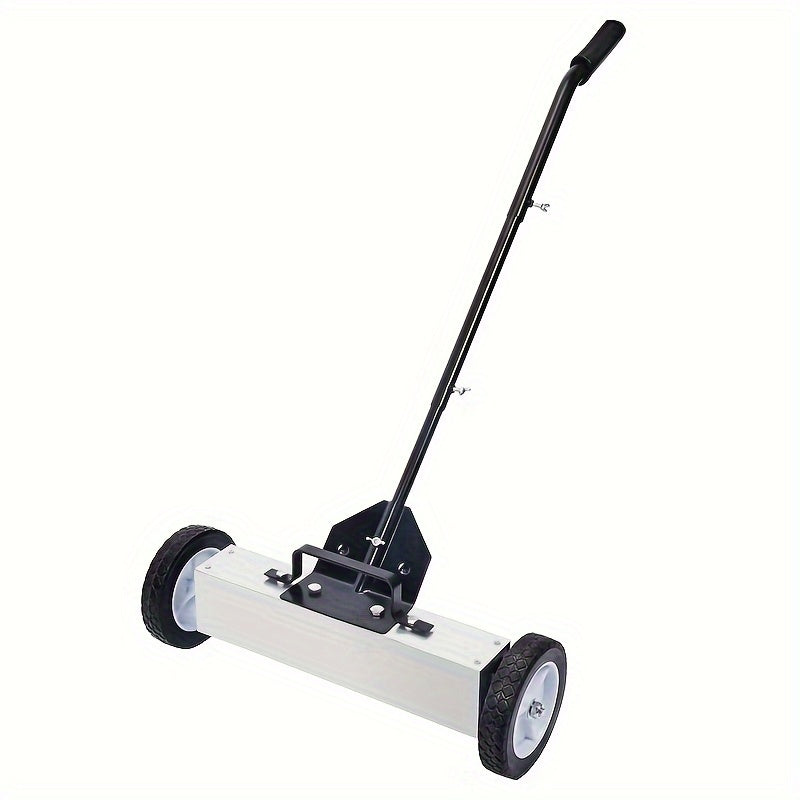 18-Inch Magnetic Floor Sweeper for Metal Debris Removal with Release Handle