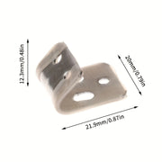 Set of 10 Metal Spring Clips for Sofas and Beds, 5-Hole Design, Easy Installation