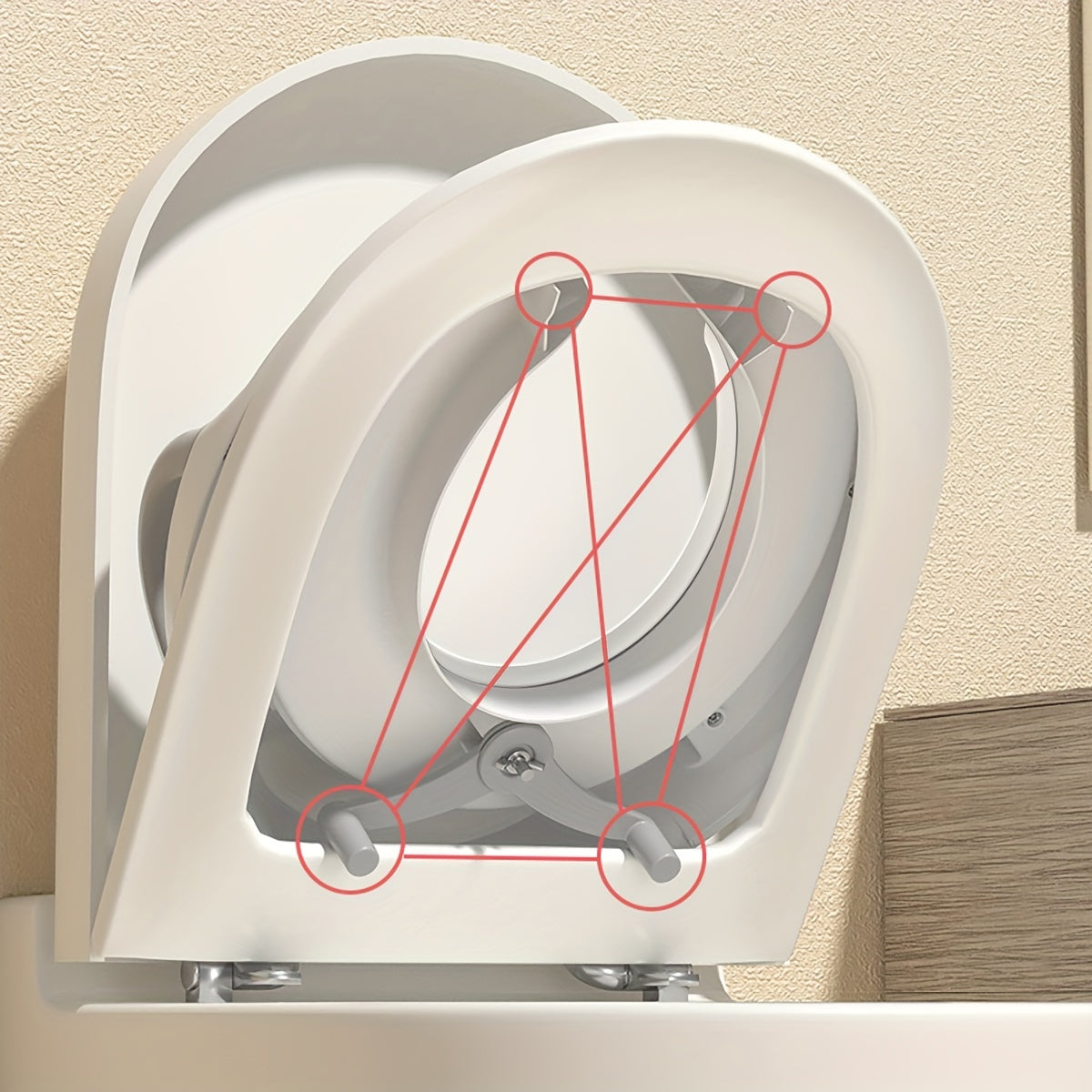 Asiento de entrenamiento para niños con asas, multicolor, fácil de limpiar