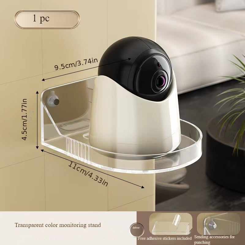 ABS Plastic Wall Mount Bracket for Security Camera Durable Home Monitoring