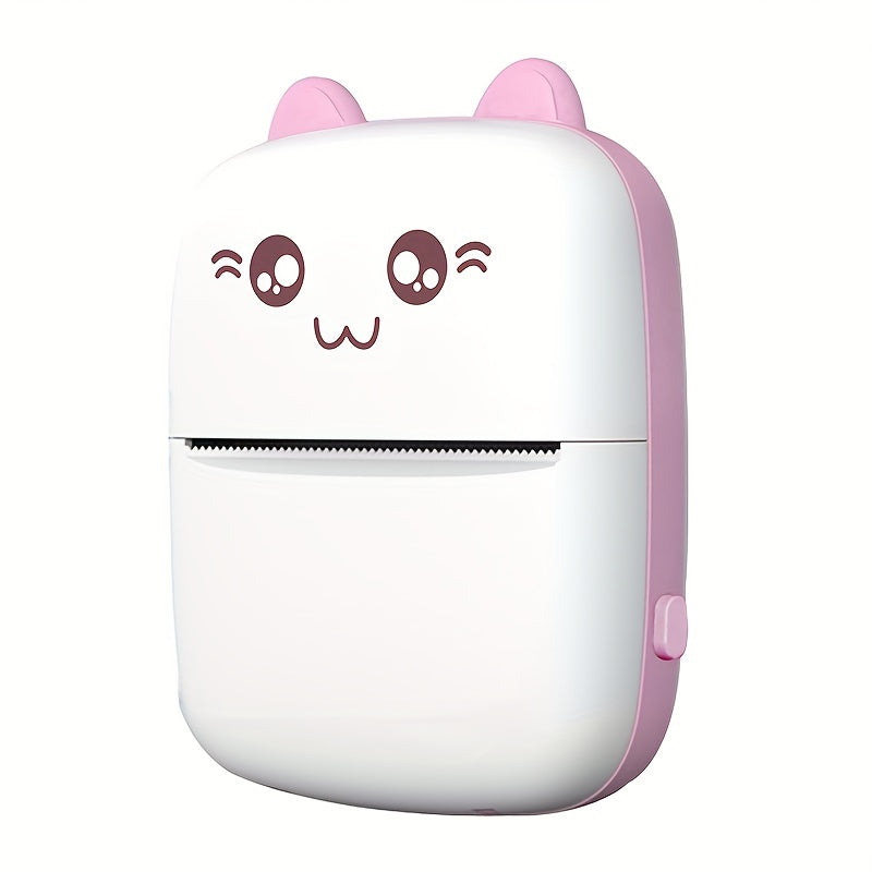 Talaba Mini Termal Printerni: Qalamdan foydalanmaydigan, yorliqlar, rasmlar, fotosuratlar va fayl materiallarini chop etish uchun mobil ofis. Telefon bilan APP orqali ulanish (Android mavjud), cho'ntak o'lchamida.