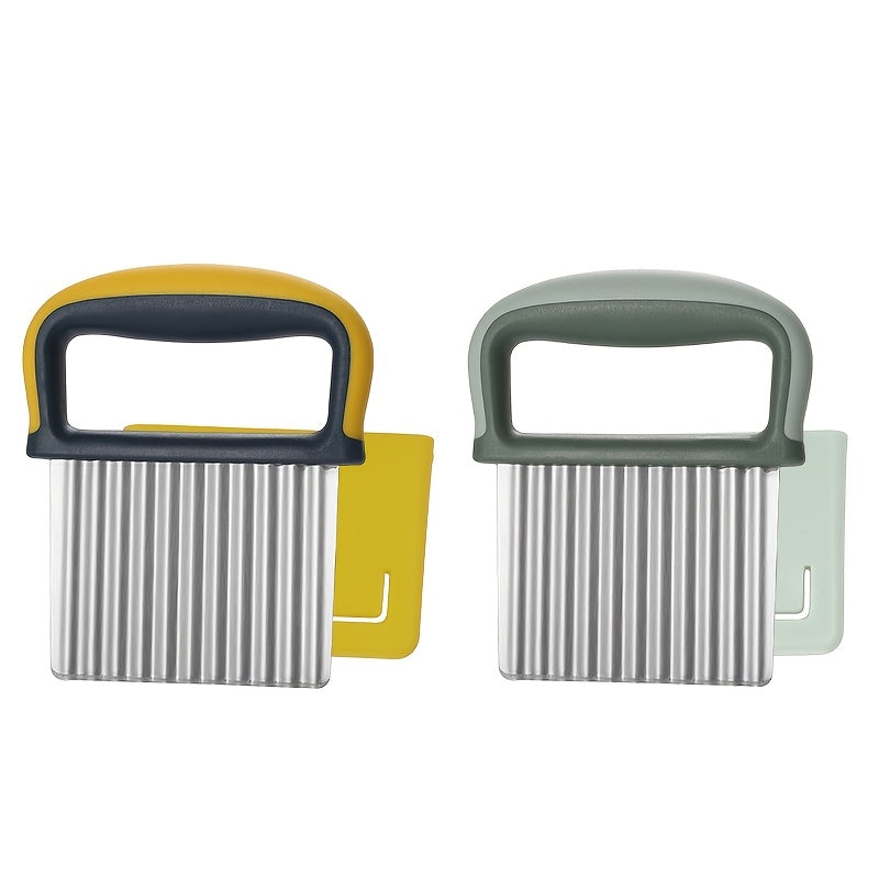 Stainless Steel Wavy French Fry Cutter Vegetable Slicer Tool Kitchen