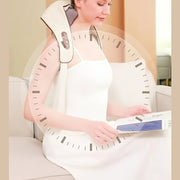 6D yoğurma bo'yin massajchisi, 6 tugun bilan, simsiz va isitish funksiyasi, yelka va orqa uchun akupressura, ko'p maqsadli, aqlli vaqt belgilash, portativ va yuvilishi mumkin, ko'p rejimli massaj