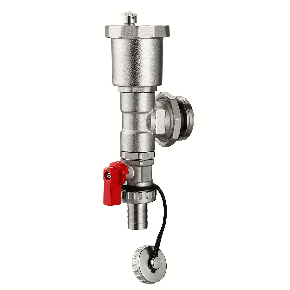 Auto Bleed Valve Set for Radiant Floor Heating System with Locking Tails