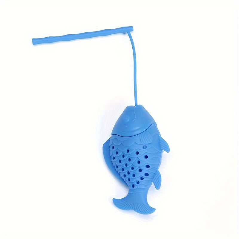 Silicone Fish Tea Strainer, Hygienic, Easy to Use Home Tea Brewing Tool