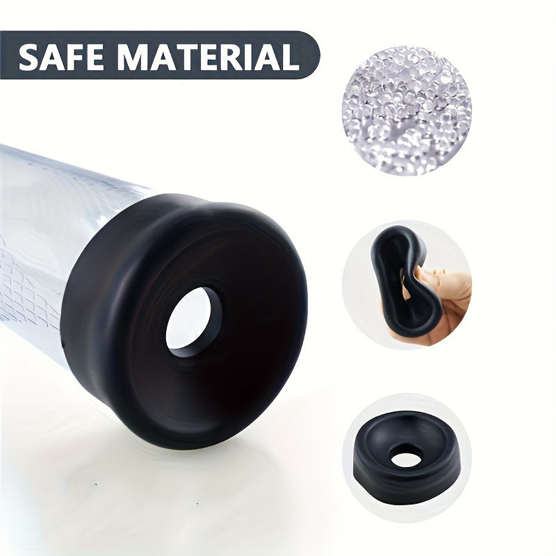 Men Manual Vacuum Pump 18.49cm Training Device