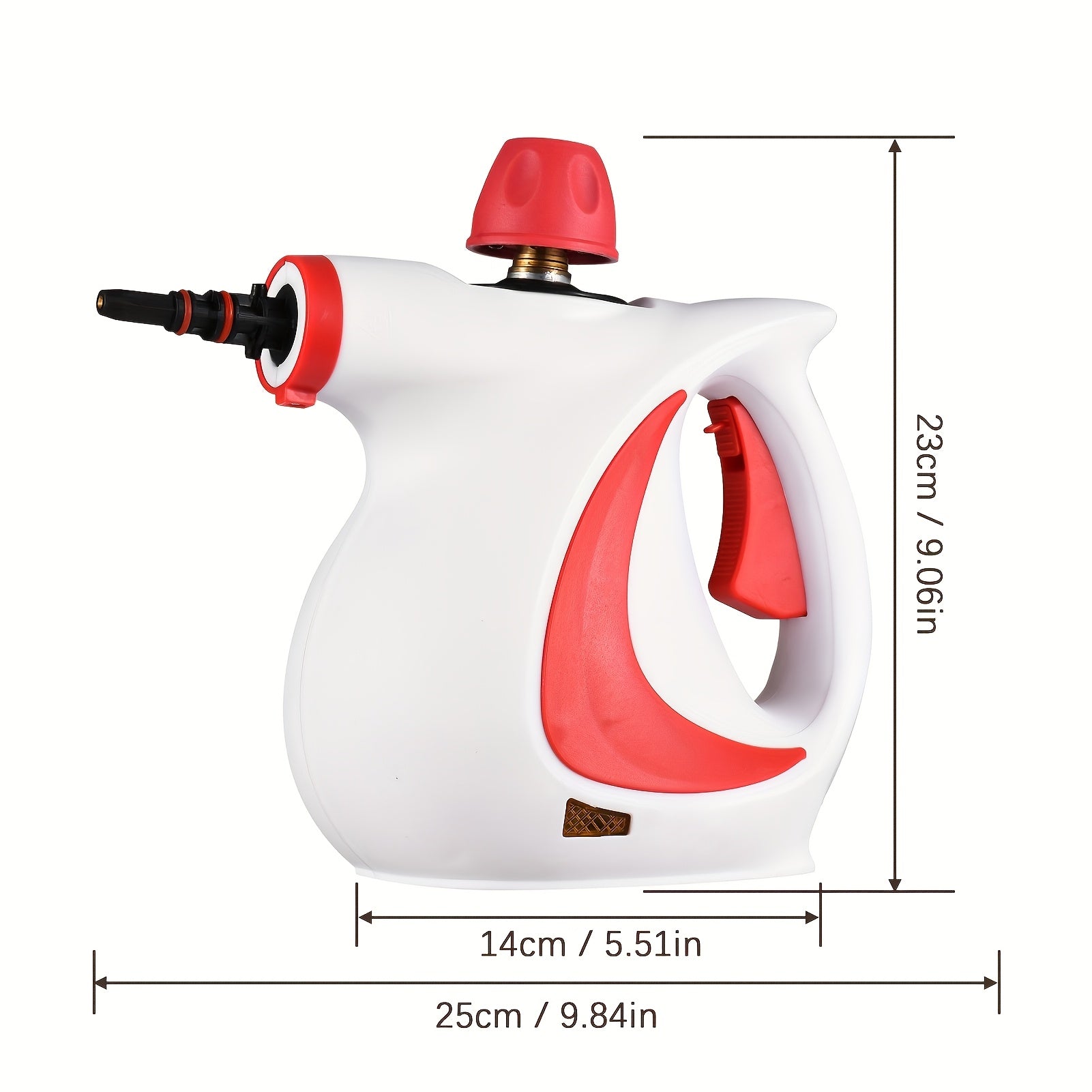Portable Handheld Steam Cleaner with 9 Accessories for Multifunctional Cleaning