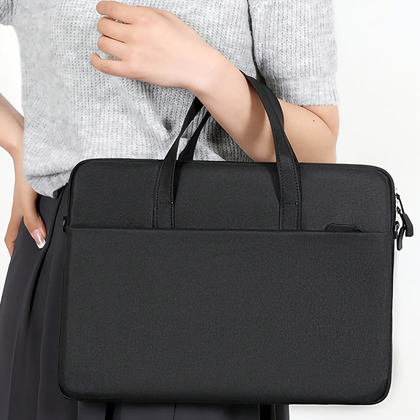 Легкая водонепроницаемая сумка для ноутбука с застежкой-молнией для деловых поездок