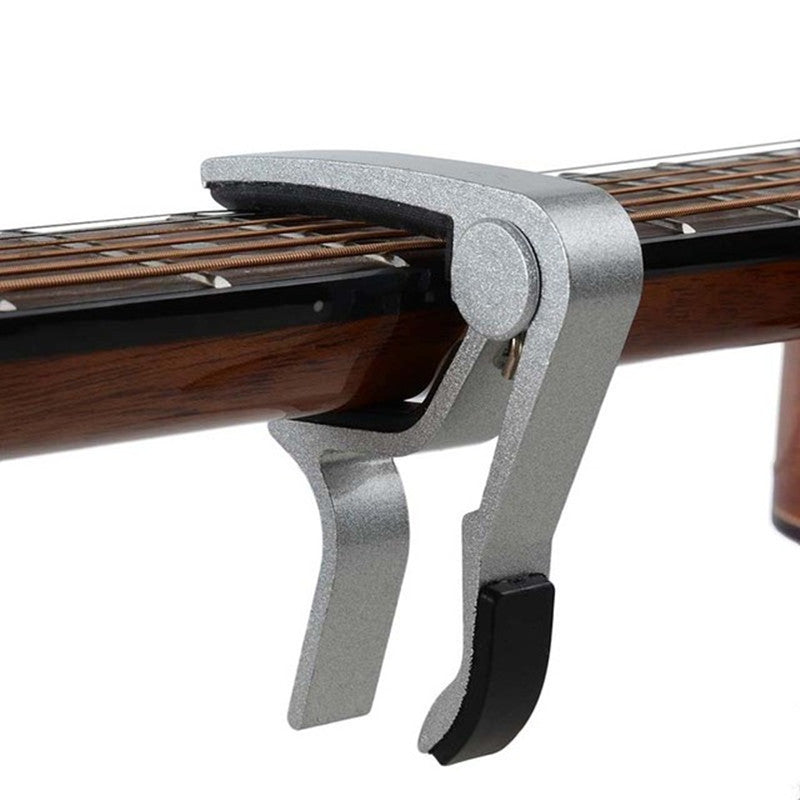 Golden Alloy Guitar Capo for Acoustic Electric Ukulele Adjustable Clamp