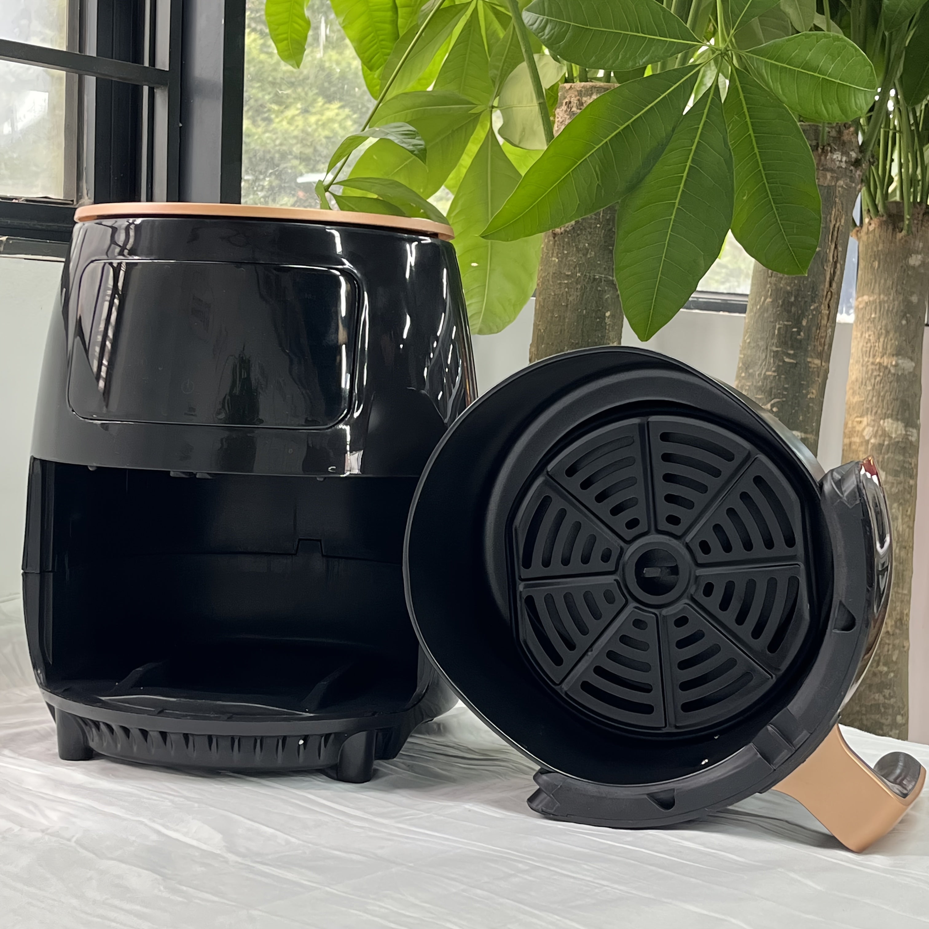 4.5L Air Fryer Oil-Free Electric Fryer Baking Machine Digital Controls