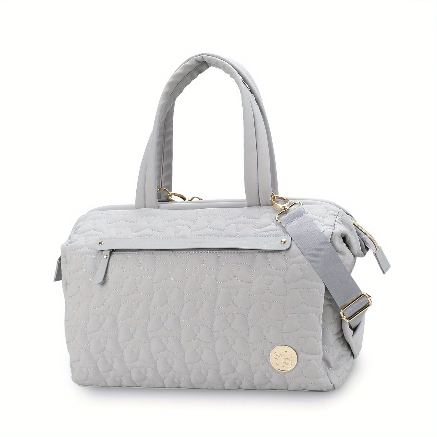 Large Diaper Tote Bag for Parents with Multiple Compartments and Durable Material