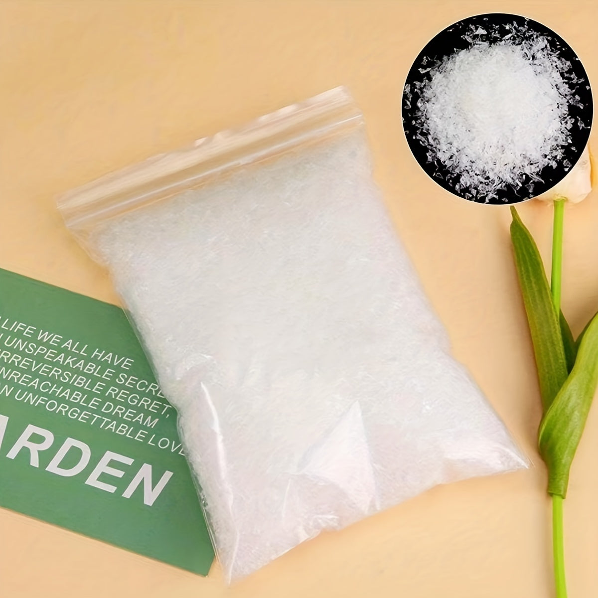 Decoración de copo de nieve artificial para Navidad, para interiores, 1 pieza