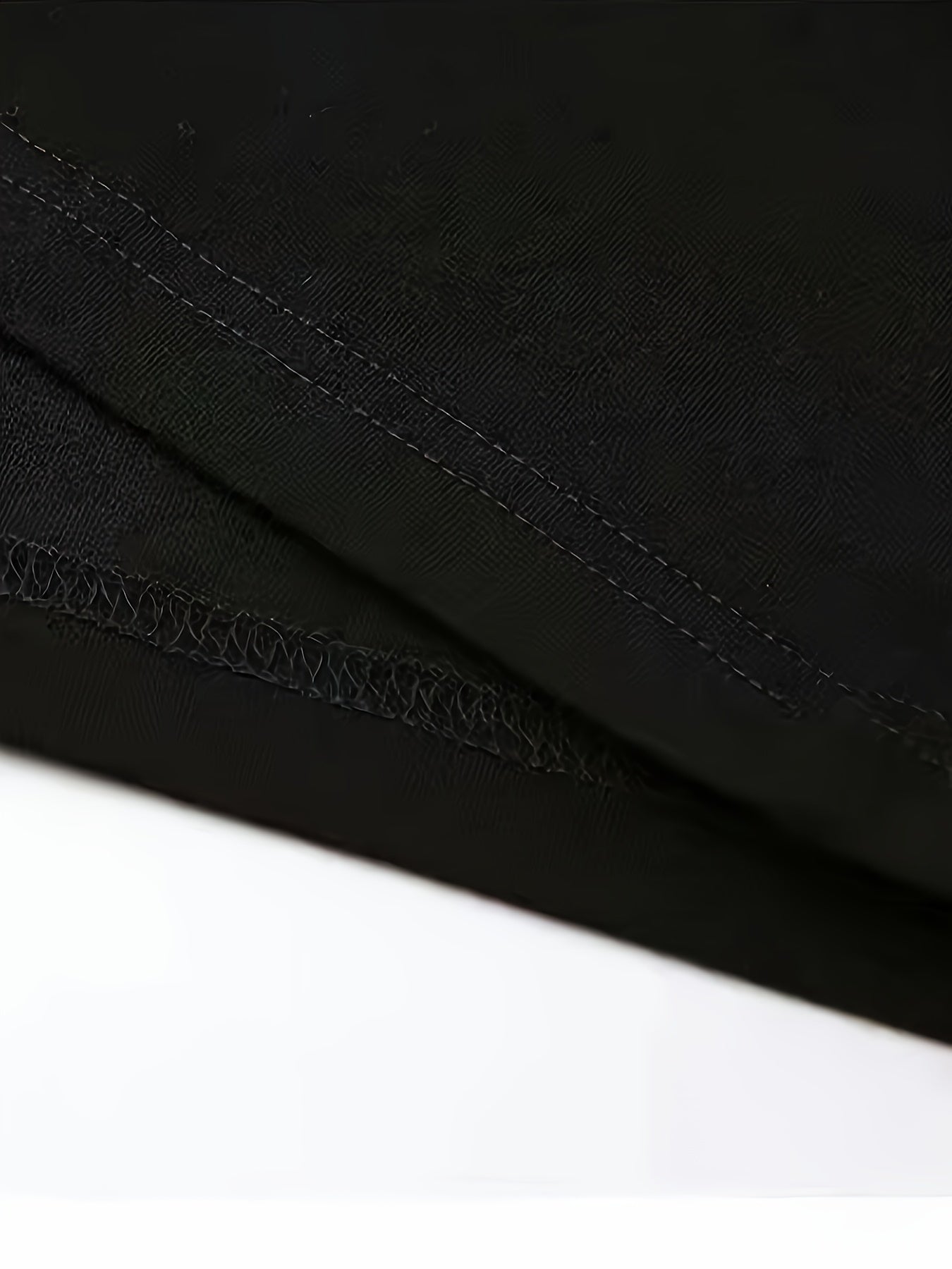 Men's Casual Short Sleeve T-Shirt Polyester Knit Solid Color All Seasons