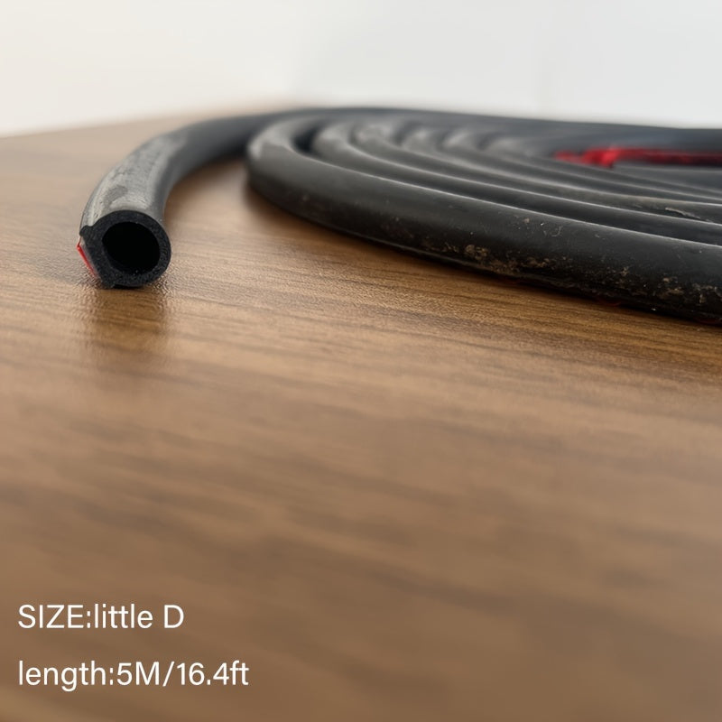 Kauchuk avtomobil eshigi yopiqligi chizig'i 16.4FT suv o'tkazmaydigan shovqin kamaytirish akustik izolyatsiya