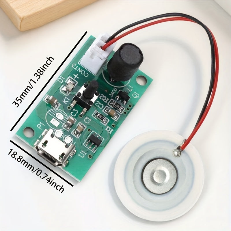 Мини USB Увлажнитель Модуль Атомизации Набор Цепь Водитель Большой Объем Тумана 5V