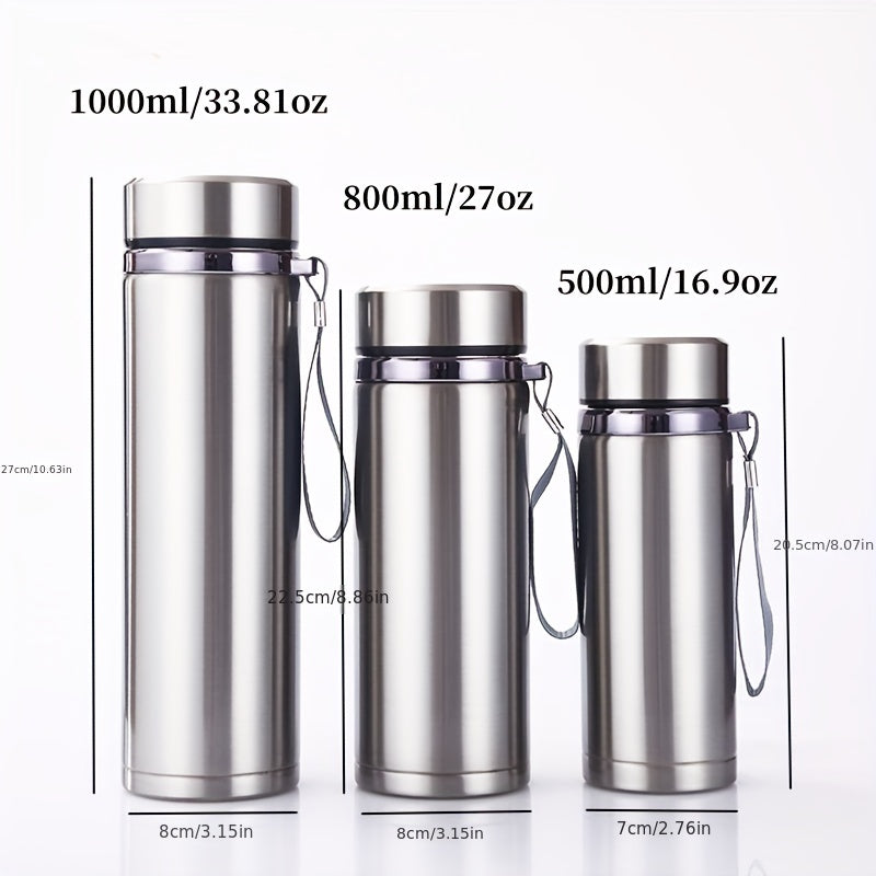 Gradient Color Vacuum Flask 304 Stainless Steel Insulated Water Bottle Hot Cold