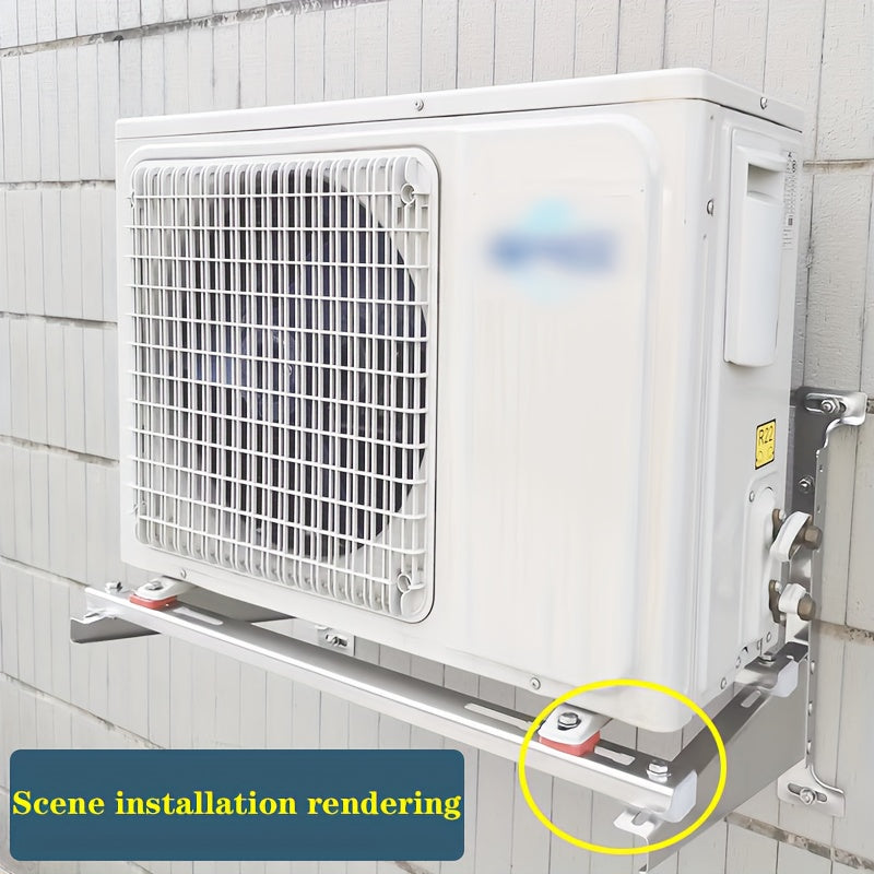 Insulation Pads for Air Conditioner Mounting Red White Noise-Reducing Non-Electric