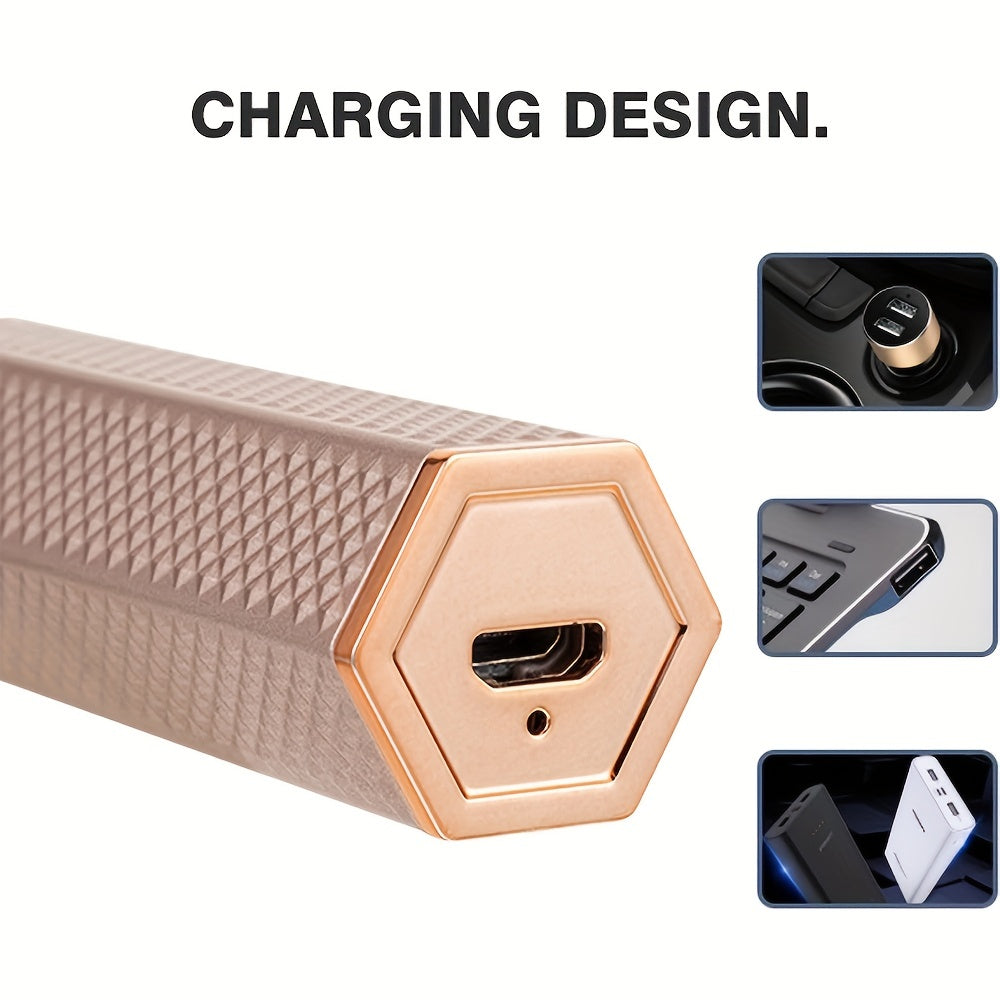 Ayollar uchun 4-in-1 qayta to'ldiriladigan elektr shaver