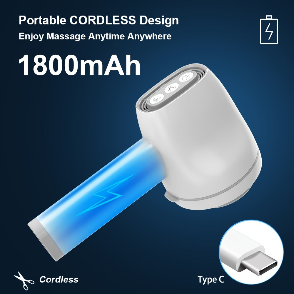 Innovatsion tana shakllantiruvchi massaj qiluvchi, USB orqali zaryadlanadigan va qo'l bilan ushlanadigan, bel, oyoq, qorin, bo'yin va yelkalarga mo'ljallangan. Ota-onalar uchun mukammal sovg'a.