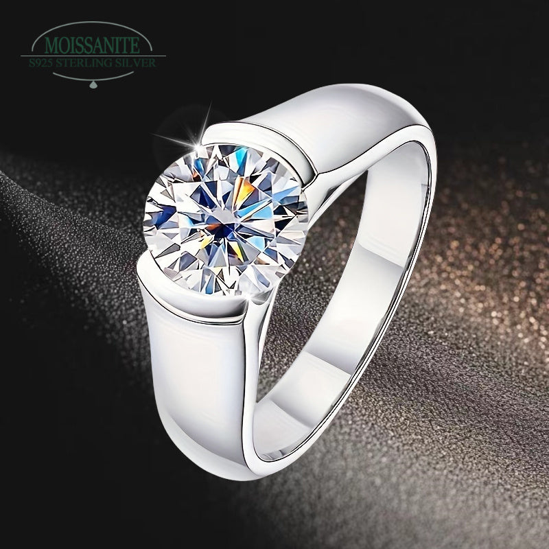 Retro Ladies Ring with Morganite Gemstone in Silver and Gold Plating