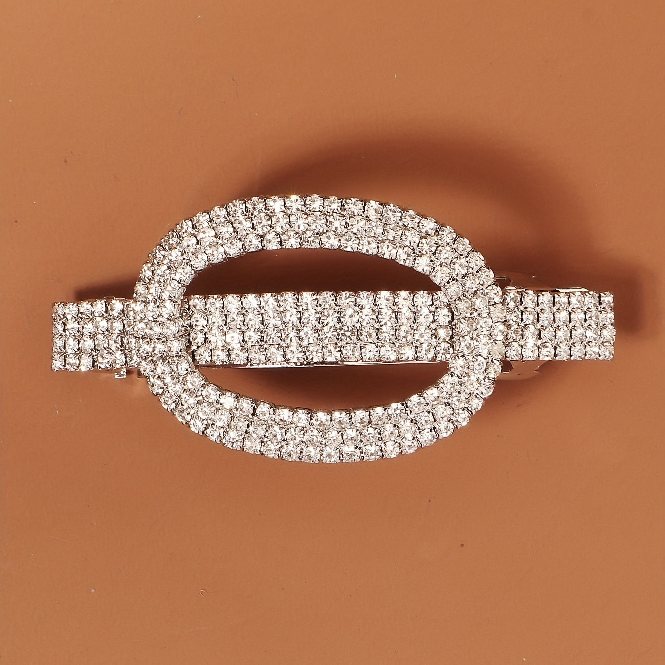 Non-slip Rhinestone Hair Clip for Women Elegant Head Jewelry Hair Accessories