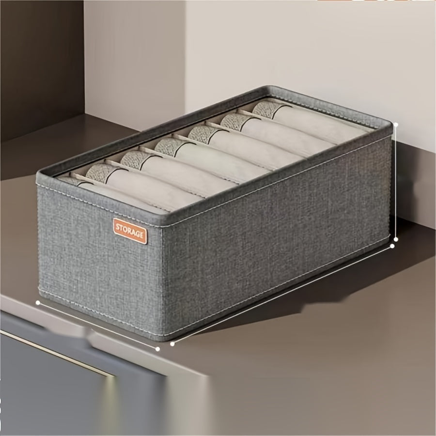 Organizador de almacenamiento de ropa interior para sujetadores, calcetines y pantalones en cajón o armario