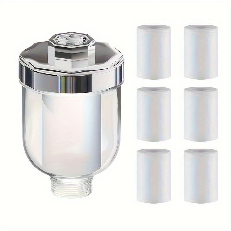 Dush va kranlaringizni oson o'rnatiladigan xlorisiz suv filtri bilan yangilang. Sog'lom teri, yumshoq sochlar va tozalangan suvning foydalarini his eting.