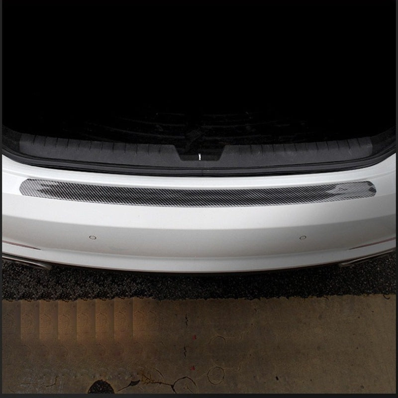 5D Carbon Fiber Car Sticker Roll 7x300cm Reflective Self-Adhesive Scratch-Proof Tape for Vehicle Door and Mirror Protection