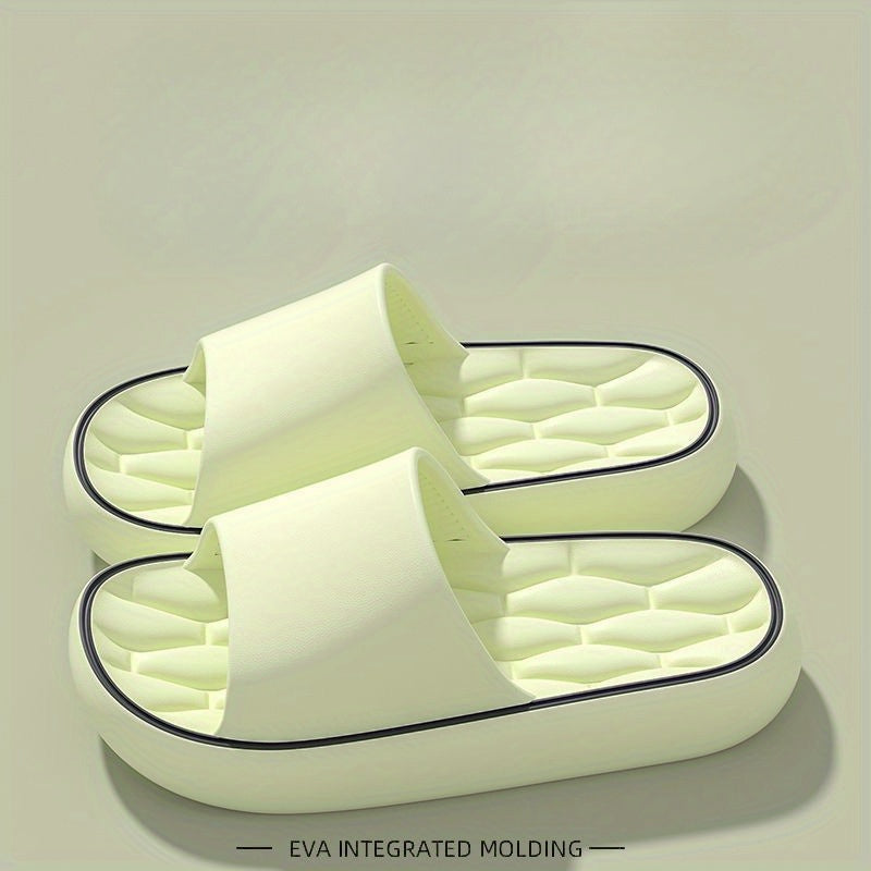 Mens and Womens EVA Slip-On Sandals Soft Beige Indoor Outdoor Shoes