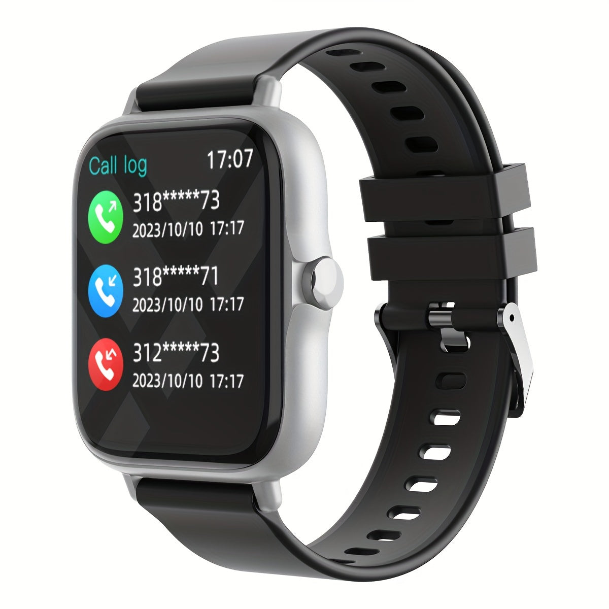 Smart Watch with 4.65cm Touch Screen Multi-Sport Modes Music Control Remote Camera Wireless Calling Pedometer for IOS
