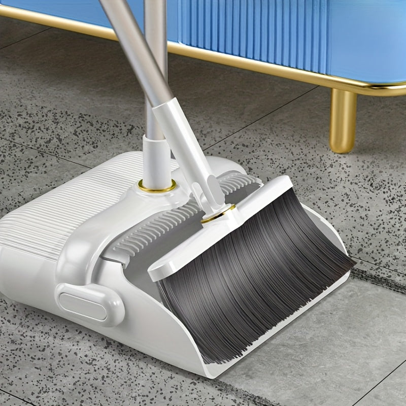 Mustahkam Ichki Tozalash To'plami: Aylanadigan va Egiladigan Yumshoq Tikanli Mopt va Chang Qopqog'i Kombinatsiyasi, Noxush Temir Qo'lqop bilan, Yashash Xonasi, Yotoqxona, Hammom, Oshxona va Qattiq Pol uchun Ideal