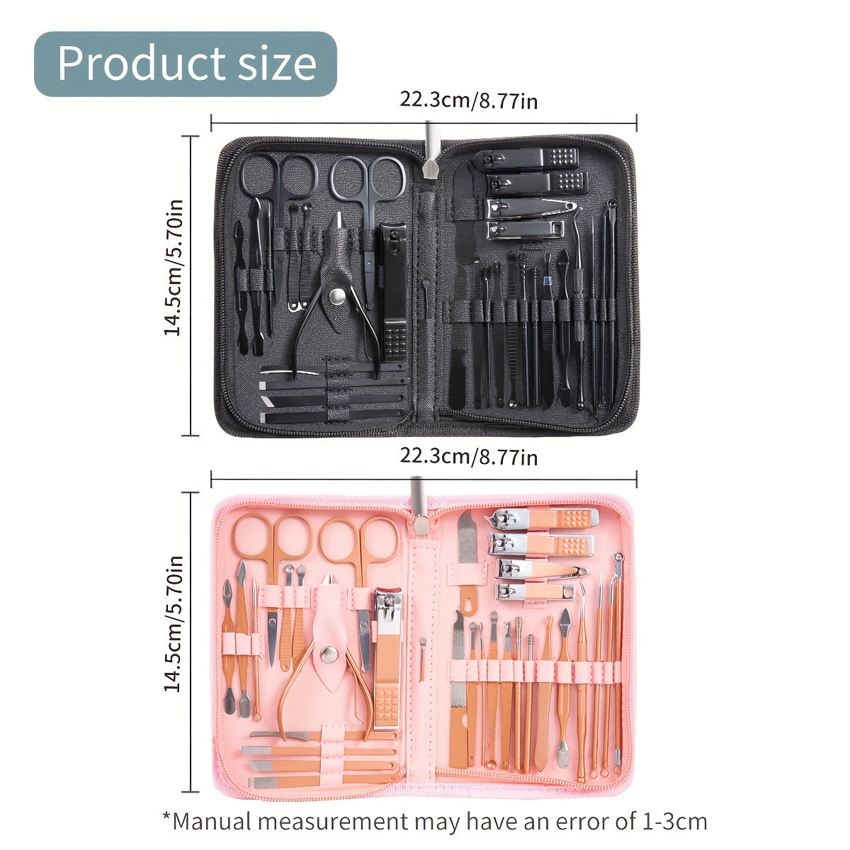 Pushti va qora tirnoq qirqish to'plami