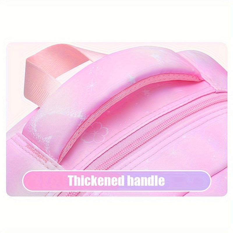 Children's Waterproof Gradient Backpack with Spine Protection for Primary School