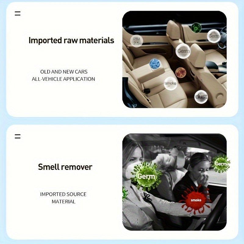 Solar-Powered Car Aromatherapy Diffuser Rotates Long-Lasting Fragrance Interior Accessory