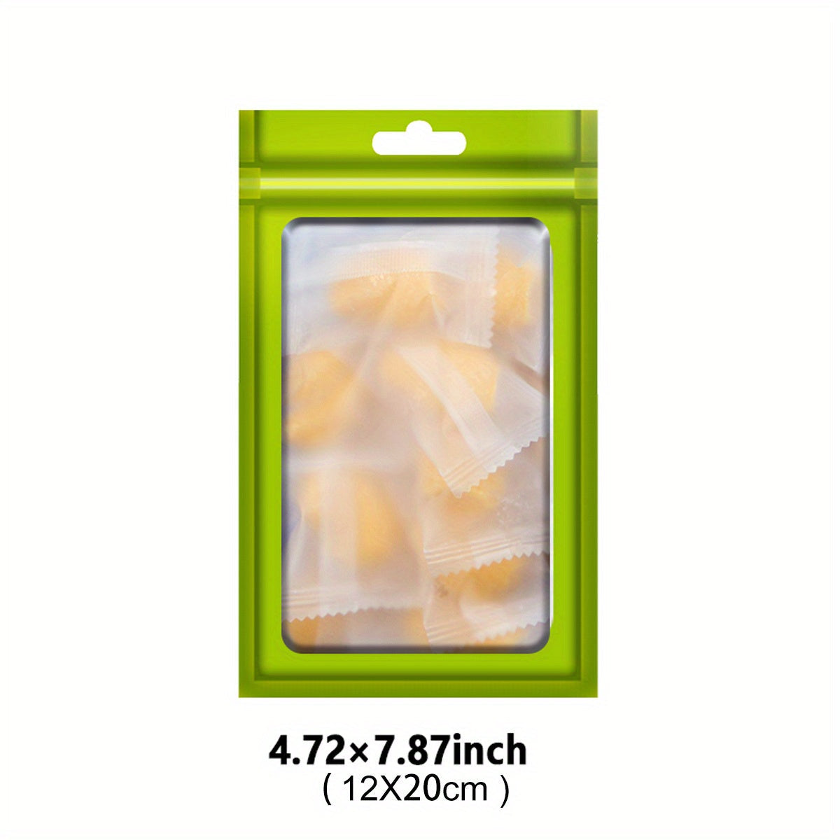 100 шт. голографических многоразовых герметичных пакетов для хранения продуктов с алюминиевой фольгой