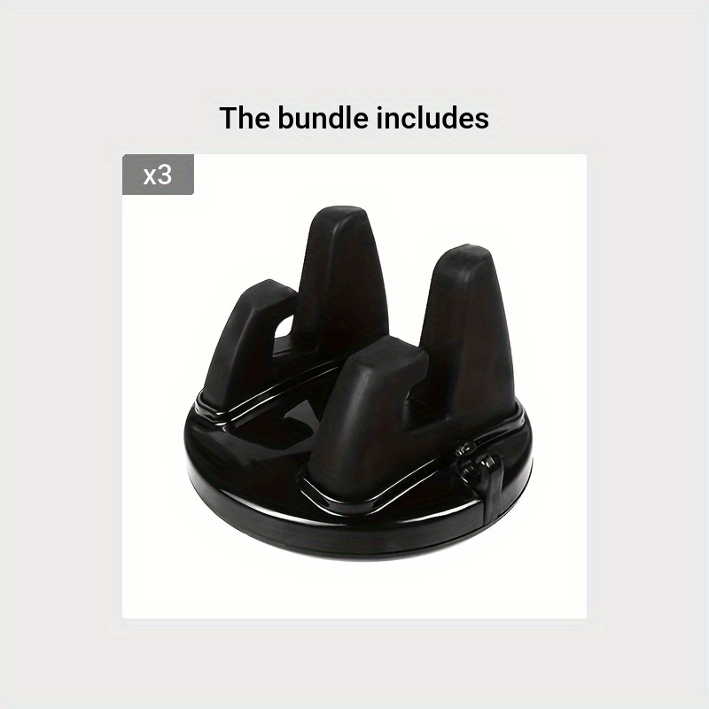 Universal avtomobil telefon uchun tutqich 360° buriladigan, sirpanmaydigan panel GPS o'rnatgich