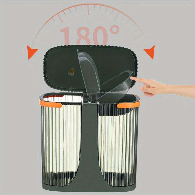 Ko'p funksiyali Choy Qoldiqlari Savati Filtr bilan - Shaffof, Yotoqxona va Mehmonxonada Uy Tozalash uchun Mukammal