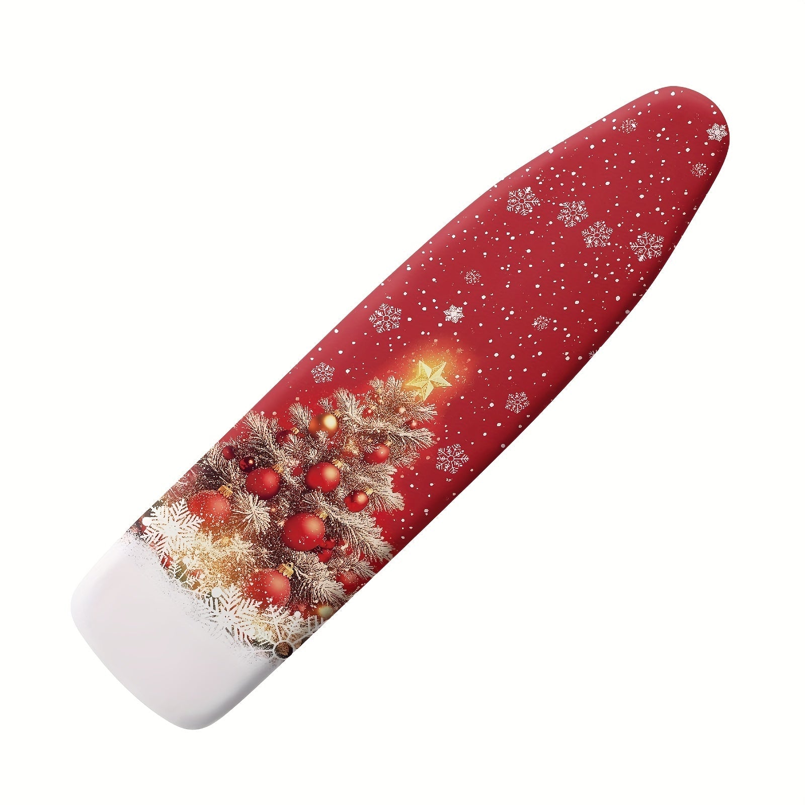 Snowman Print Christmas Ironing Board Cover Padded Replacement with Elastic Edges