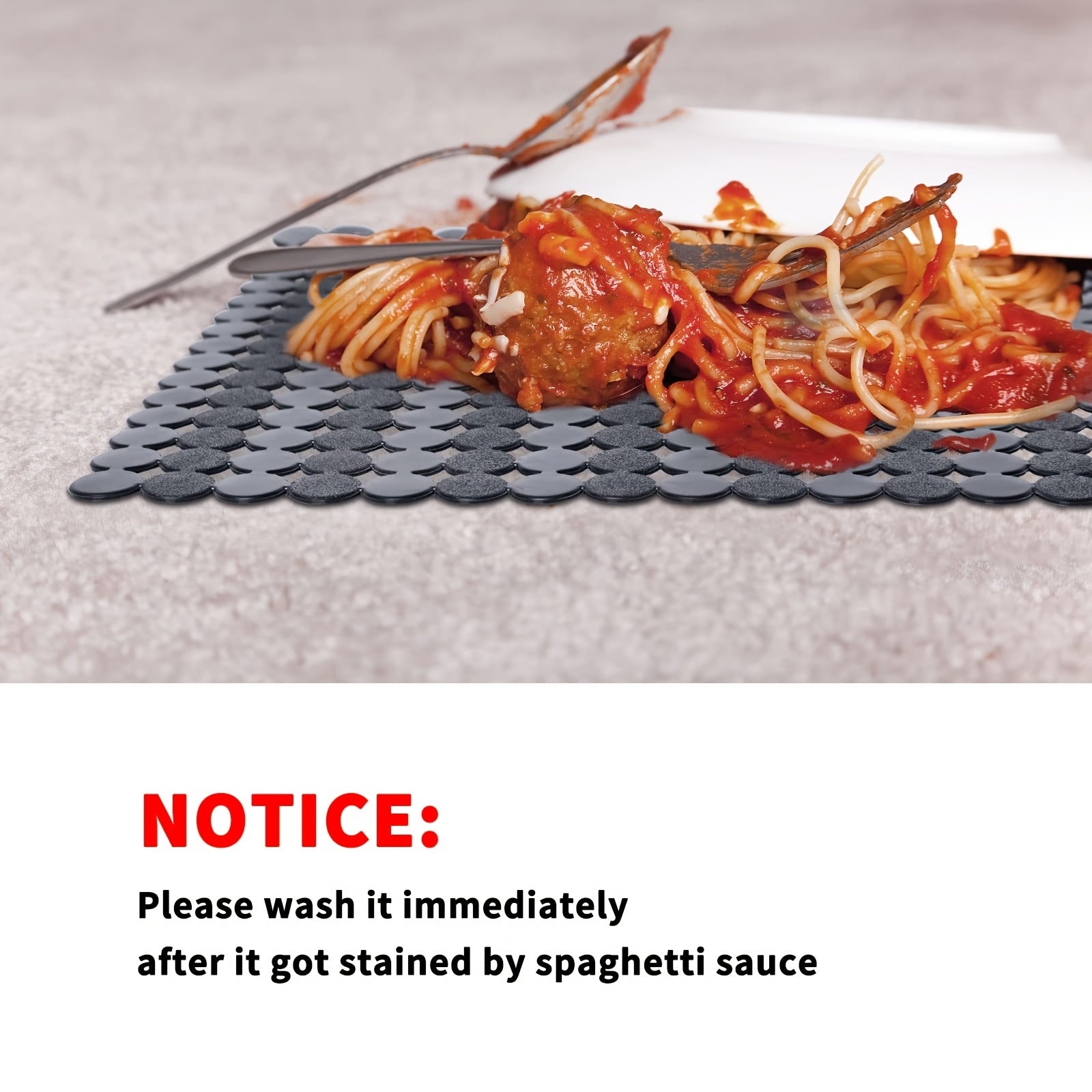 Ovqatlanish uchun - Nikel qoplamali lavabolarni himoya qiluvchi matlar to'plami 2 dona, PVC, tez oqim, moslashuvchan o'lcham, oshxona lavabolariga mo'ljallangan, tozalash oson, sirpanmaydigan nuqtalar dizayni