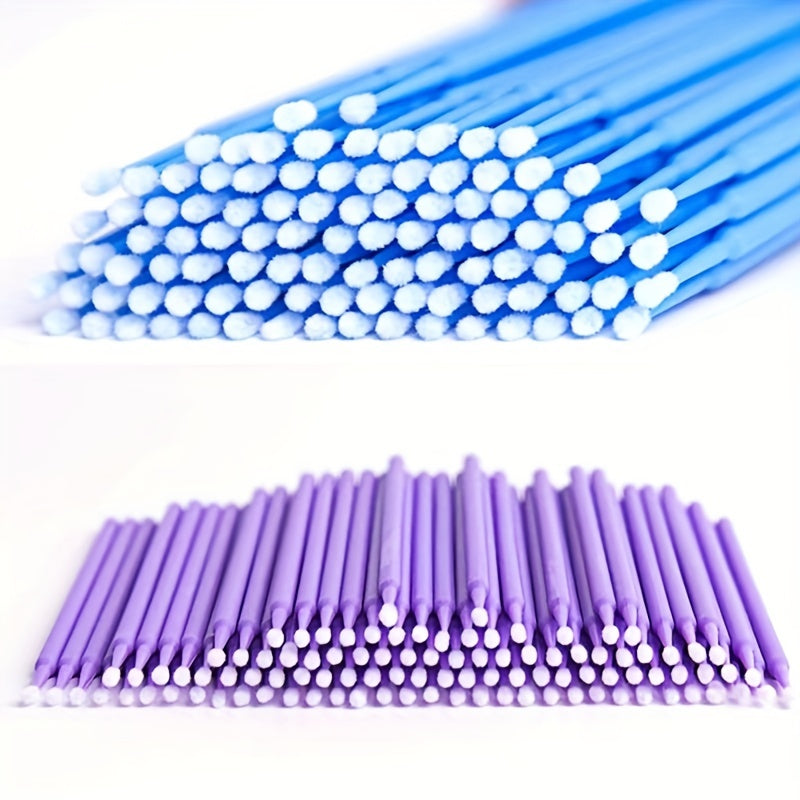 Microbrush Applicators Pack for Eyelash, Makeup, Oral and Dental Use