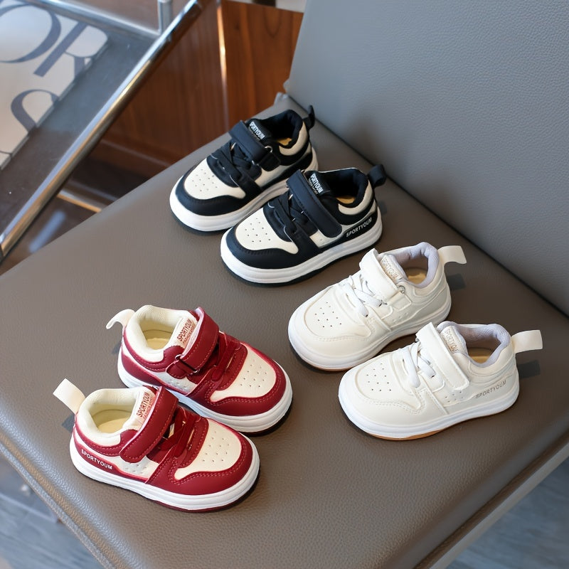 Infant Toddler Baby Shoes Non-Slip Breathable Microfiber Rubber Sole All-Season