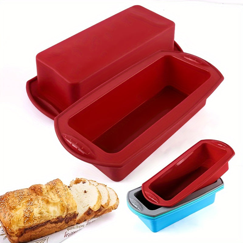 Silicone Loaf Pan Non-Stick Baking Bread Toast Kitchen Bakeware 27cm