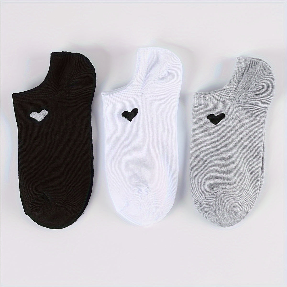Breathable Ankle Socks Pack of 6 or 10 Moisture-Wicking Solid Colors for Casual Sports and Office