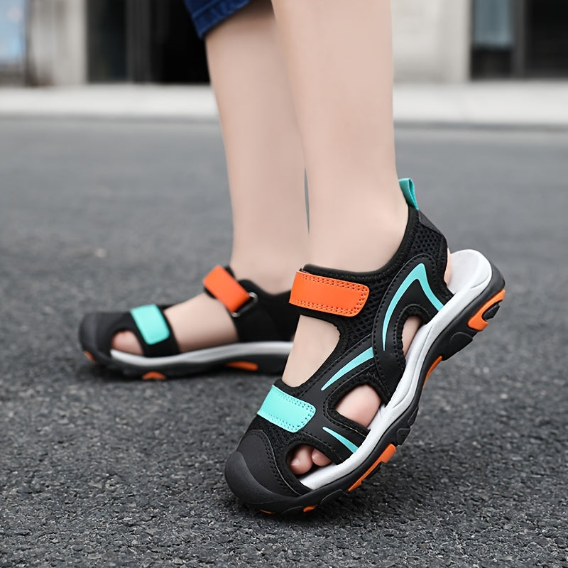 Детские летние водные сандалии для мальчиков и девочек, повседневные уличные спортивные